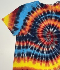 Gildan Tie Dye Adult Unisex T-Shirt Size Large Multicolor Hand Dyed Tee New