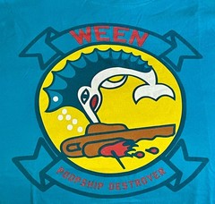 Ween Band Poopship Destroyer 90s Retro style Saphire T shirt Unisex NH27924