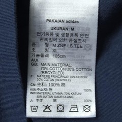 Adidas Mens Shirt Medium Blue Built For Purpose Colorblock Zip Pocket Sports Tee