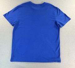 Polo Ralph Lauren Men’s Blue Crew Neck T-Shirt Large Orange Pony Cottonl