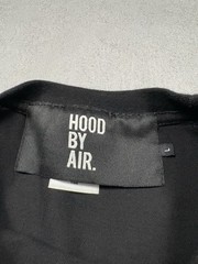 Hood By Air HBA Archive Vinyl Panel Long Sleeve Shirt Black L