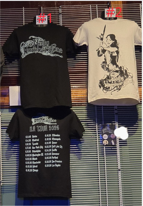 Holly Humberstone N.A. Tour 2026 T Shirt Reprint