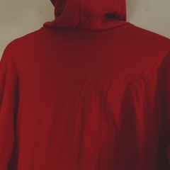 Ralph Lauren Polo Bear Pullover Large Red Sun Valley Jersey Hooded T Shirt