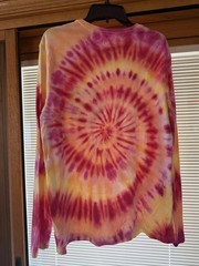 Goodfellow & Co Men’s L Tie-Dye Multicolor Long Sleeve Crew Neck Pocket Tee