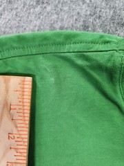 Apple Store Employee T-Shirt Short Sleeve Size Small Green Cotton Crew Neck