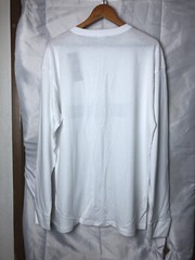 New Look Men Oversized Fit Long Sleeve Symbol Banner Tee medium