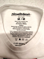 Nickelodeon SpongeBob Graphic T-Shirt Men’s Medium Tall White Cartoon Tee