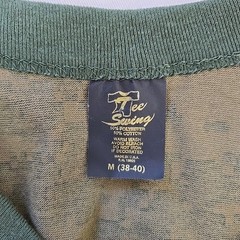 Vintage Tee Swing Digital Camo T Shirt S/M 18.5×29.5 Single Stitch USA Ringer