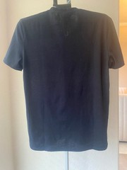 Buffalo David Bitton Men’s S Gray Black Florida Graphic V-Neck T-Shirt