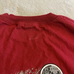 Vintage Hawaii Shirt Men Medium Red Y2K Streetwear Lightweight Workout Gym Tee