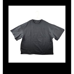 Ananke Tee Solid Black Minimalist Oversized Boxy Streetwear T-Shirt Men’s Size M