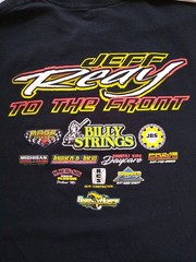 Billy Strings Tour T-shirt Dirt Track Race Car Men’s Large Jeff Reay Michigan