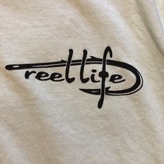 Reel Life Short Sleeve Graphic Ocean Wash T-Shirt Men’s Medium Misty Jade