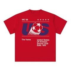 90s United States Soccer Shirt, Retro USA Team Graphic Tee
