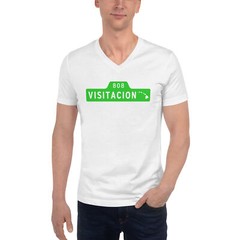 Visitacion Hawaii 808 (white) – V-Neck T-Shirt (Bella + Canvas 3005)