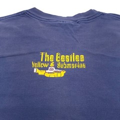 The Beatles T-Shirt Mens L Blue All Together Now 1993 Yellow Submarine