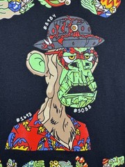 Sneaker Con Los Angeles Shirt Mens Size Large Black Ape Graphic Streetwear Tee