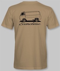 1960’s Ford Econoline Retro T-Shirt e100 van e150