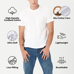 Premium Unisex Cotton T-Shirt – Perfect for Sports, Casual, and Semi-Formal