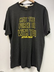 Homage Star Wars May The Force Be With You T-Shirt Mens XL