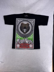WEIV West Coast Clothing T-Shirt Medium Black Graphic Streetwear 90’s USA Made