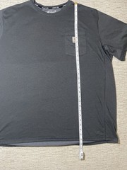 Carhartt Force T-Shirt Men’s 2XL Gray Relaxed Fit Pocket Tee Durable Performance