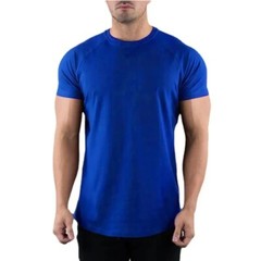Mens Royal Blue,100% Cotton T Shirts High Quality Soft And Breathable Size Large