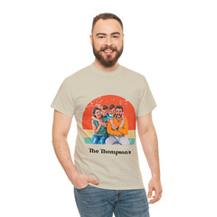 Customise Your Own Photo Unisex T-shirt – Retro Vintage Style