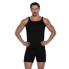 CODE 22 Train Cotton Tank Top 3302 Black