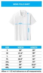 Firefighter Fire Rescue Chest Print Tri Blend Polo Shirt