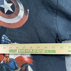 Marvel Mad Engine Captain America Vol 5 #600 T-Shirt Large Black Graphic 2009