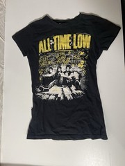All Time Low Band Shirt Graphic T Size Small S Emo Alternative Rock