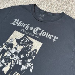 Black Clover Crunchyroll Shirt Mens Large Anime Graphic Tee Cotton Casual
