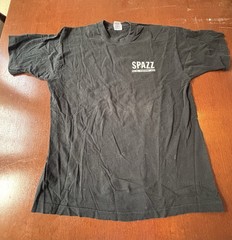 Vintage SPAZZ tour Shirt Original 97 Charles Bronson Infest 90s Dystopia XL
