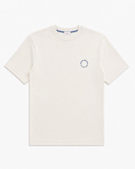 Brooks Brothers Men’s Large Ivory Floral Graphic T-Shirt 100% Cotton Logo Tee
