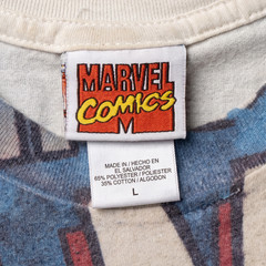 2009 Marvel Iron Man Shirt Mens L All Over Print AOP Comic Tee