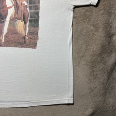 Vintage 90s APHA Horse T Shirt Mens M White Auto Pilot Engaged FOTL