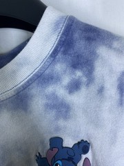 Walt Disney World Spirit Jersey Shirt Adult Small Lilo & Stich Tie Dye Pullover