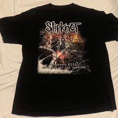 Vtg 2004 Slipknot t-shirt; size L