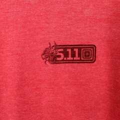 5.11 Tactical Gear Mens T Shirt Red Graphic Always Be Ready Size Medium