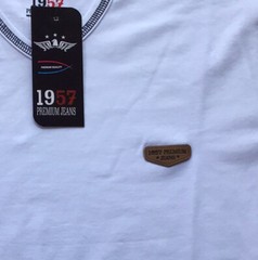 Men’s 1957 Cotton T Shirt,Italian Style,Slim Fit,Stretch S to XL….D2.A
