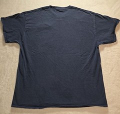 Vintage Pepperidge Farm Embroidered Pocket T-shirt Faded Navy Blue XL