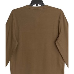 Psycho Bunny Henley T-Shirt Men’s XL Long Sleeve Chest Pocket Dusky Green NWT
