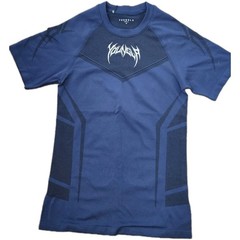 YoungLA 4041 Warrior Compression Shirt Tee Men’s Medium Navy Black New with Tags