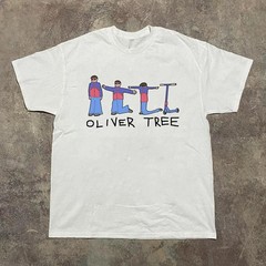 NEW! Oliver Tree White Cotton T-Shirt Full size S-5XL For Men Women HV324