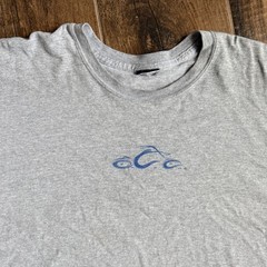 Orange County Choppers Y2K Dagger OCC Biker Graphic Tee, Gray Blue,XXL