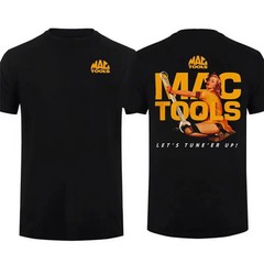 Mac Tools Tune Up Pinup Sexy Girl T-Shirt – Heavy Equipment Tee for Diesel Mecha