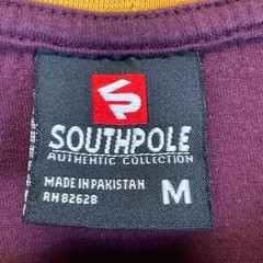 Vintage Southpole Y2K Shirt Men’s Medium Streetwear Skater Embroidered 90’s