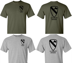 1st Cavalry Division Shirt, Custom Performance Shirt, US ARMY Cavalry