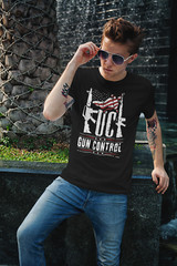 Gun Control T-Shirt Unisex Cotton Adult Funny Pew NRA Gun Rights Freedom America